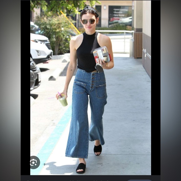 Vintage free people jeans ASO Lucy Hale - Picture 4 of 4